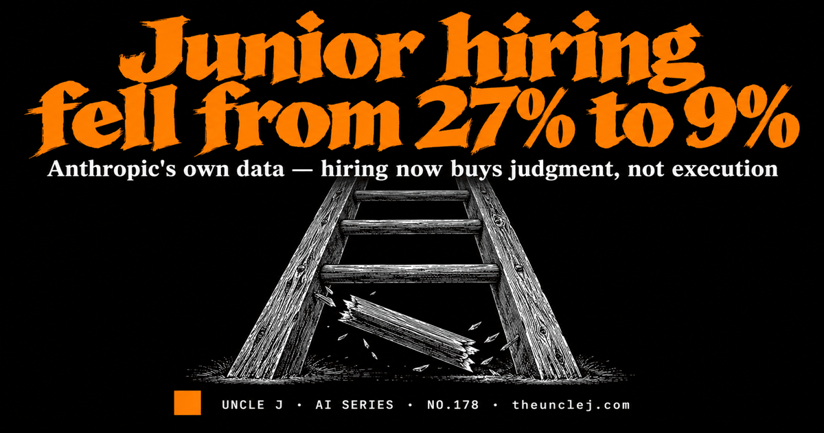 The First Rung of the Junior Ladder Is Gone: Hiring Retools at ...
